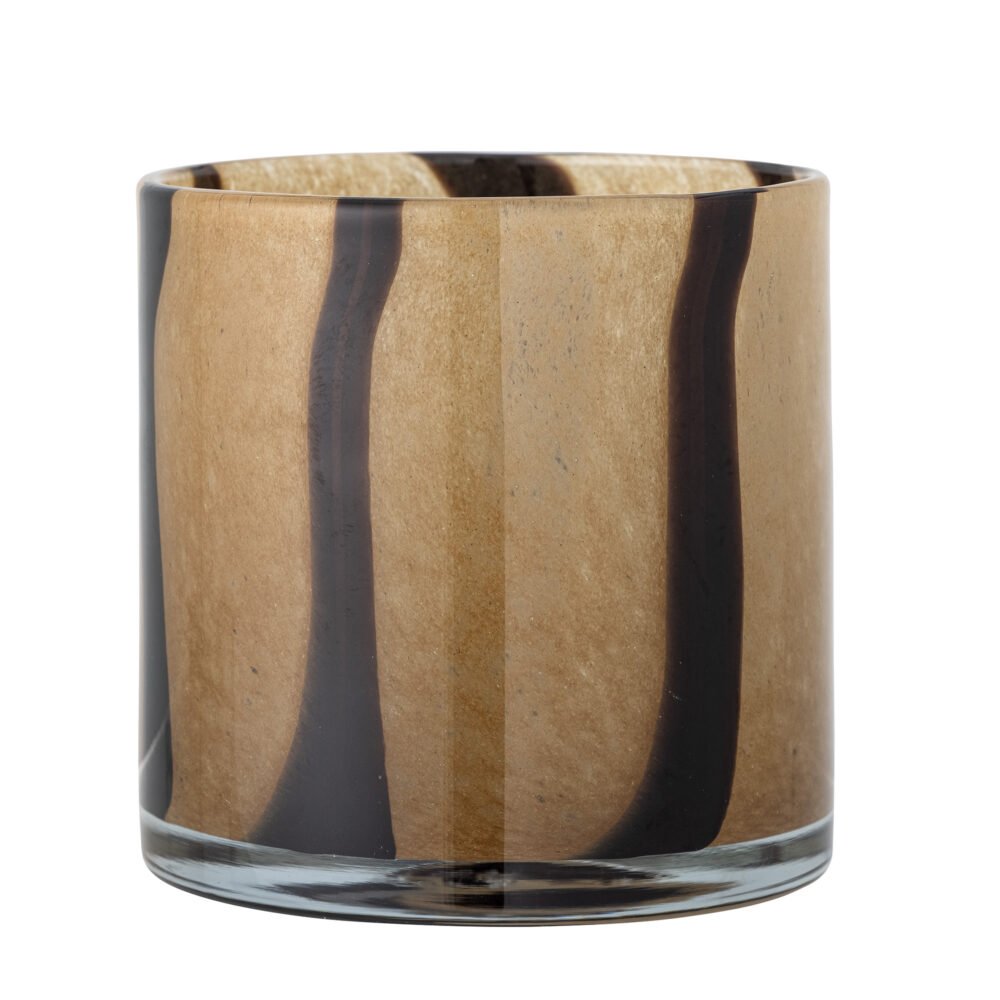 Liberty Votive, Brown, Glass