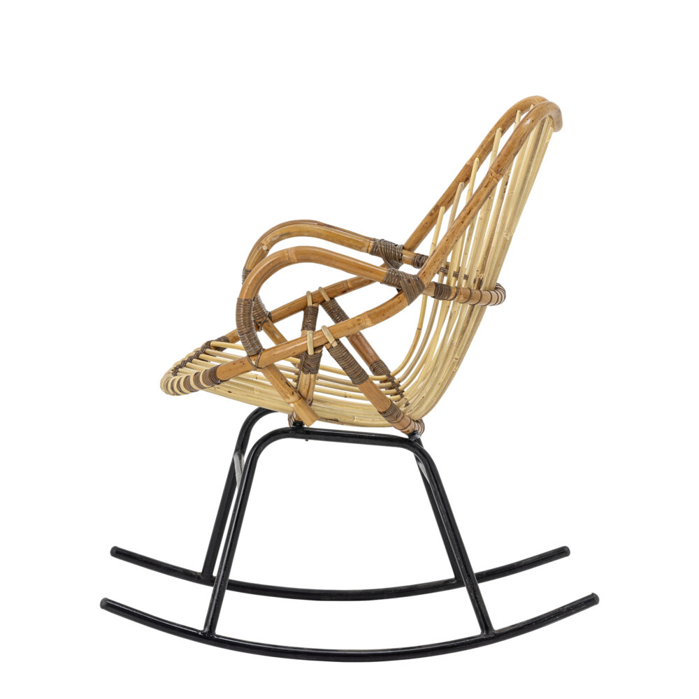 Reine Rocking Chair, Nature, Rattan - Image 3