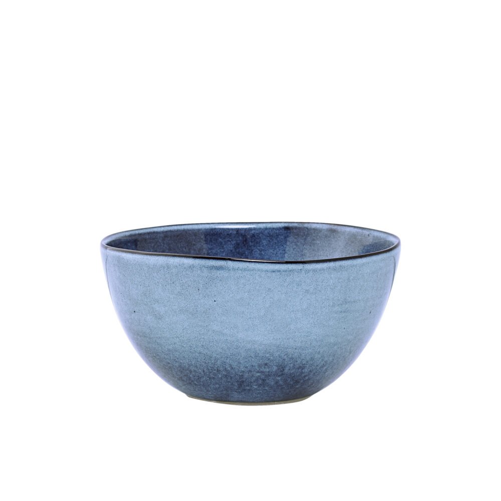 Sandrine Bowl, Blue, Stoneware