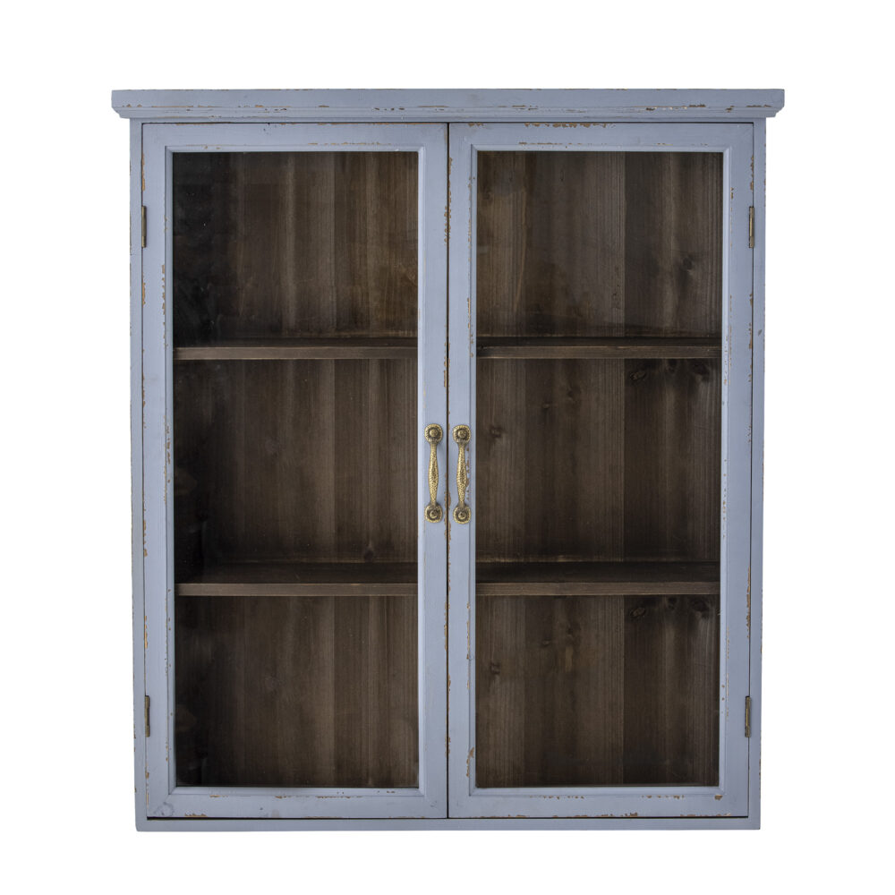 Hazem Cabinet, Blue, Firwood