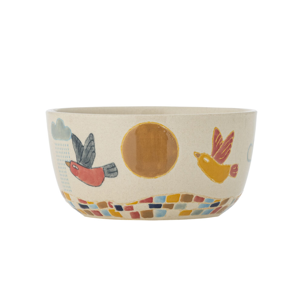 Colorine Bowl, Nature, Stoneware