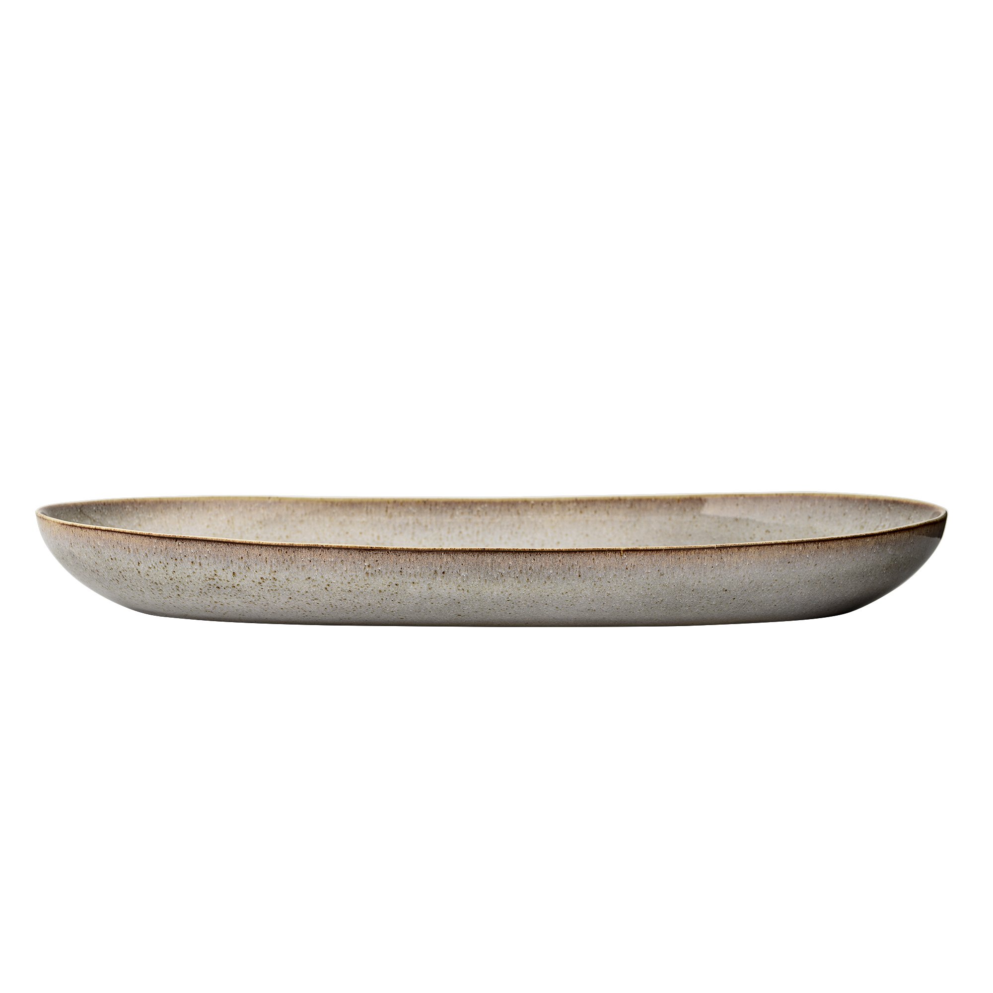 Sandrine Serving Plate, Nature, Stoneware - Image 2
