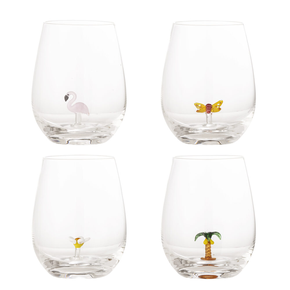 Misa Drinking Glass, Multipack, Clear, Glass