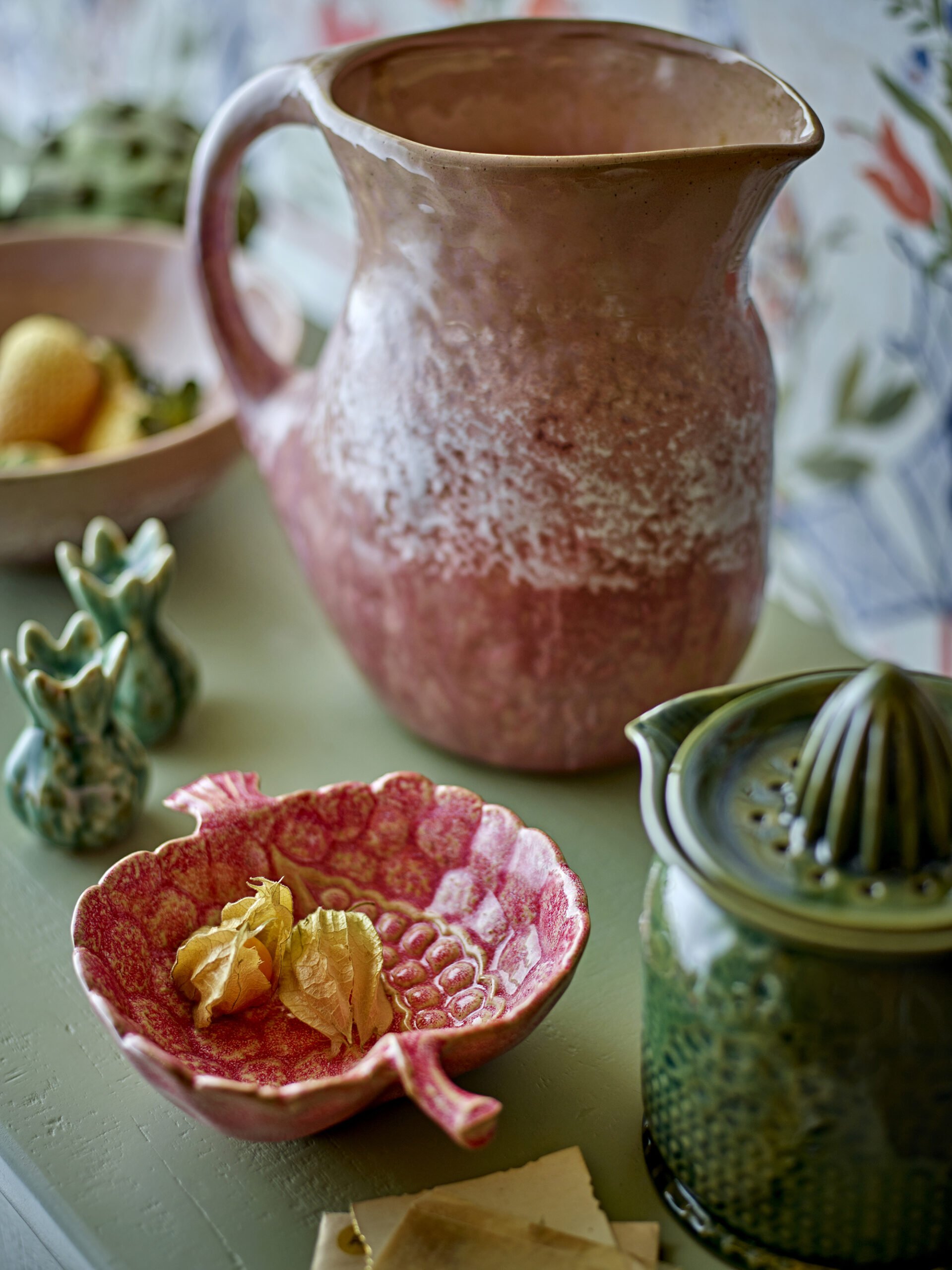 Gideon Bowl, Rose, Stoneware - Image 4