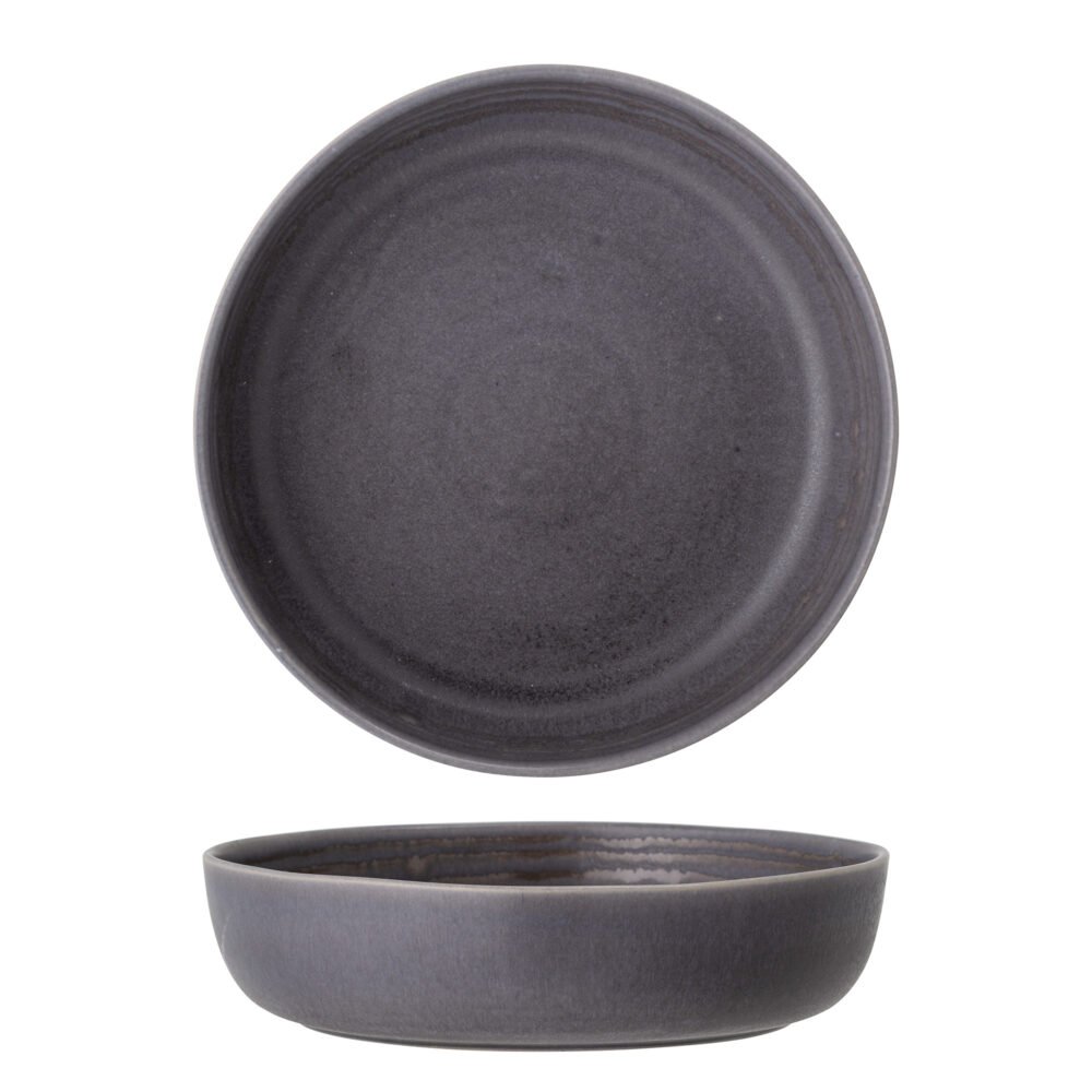 Raben Bowl, Grey, Stoneware - Image 3