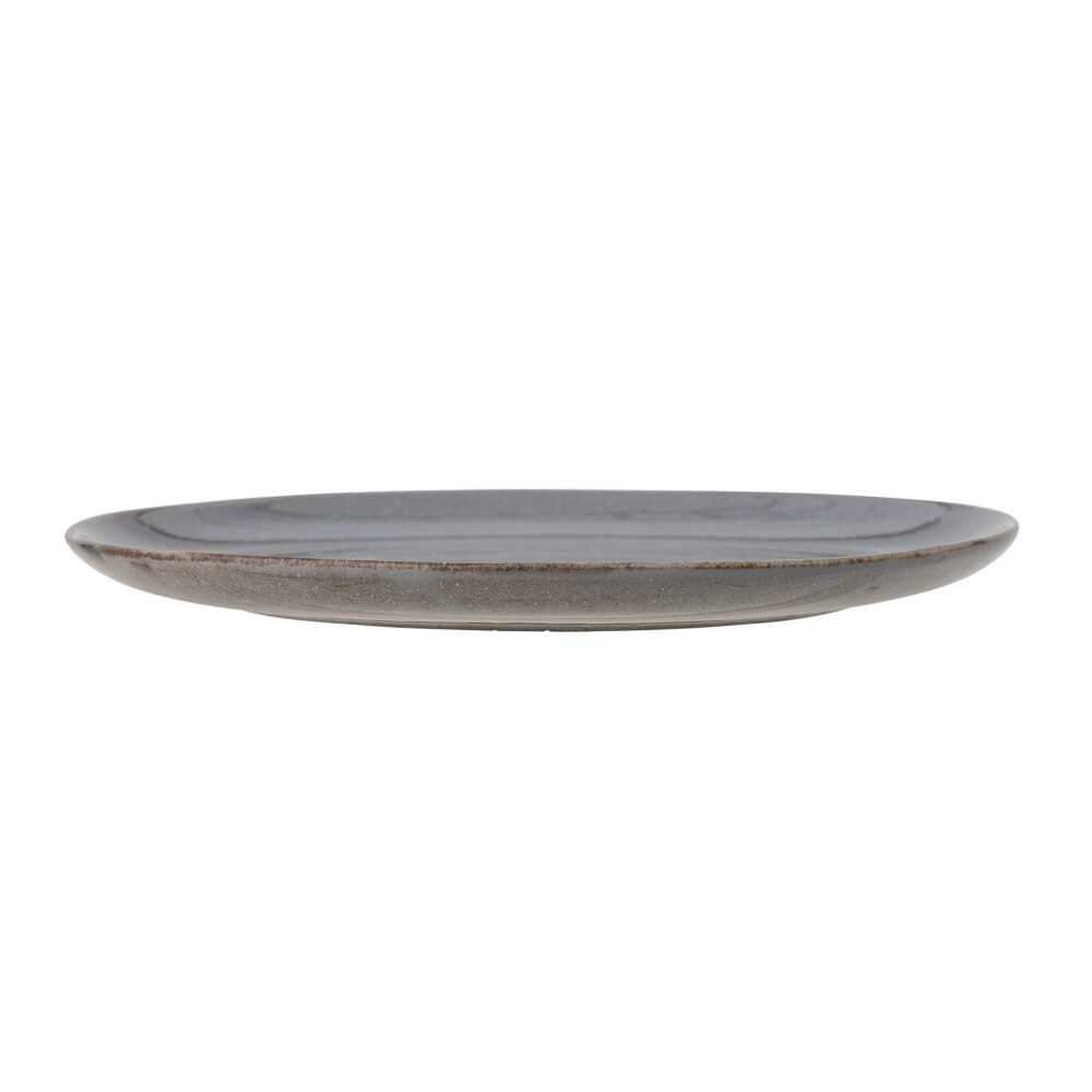 Sandrine Plate, Grey, Stoneware - Image 3