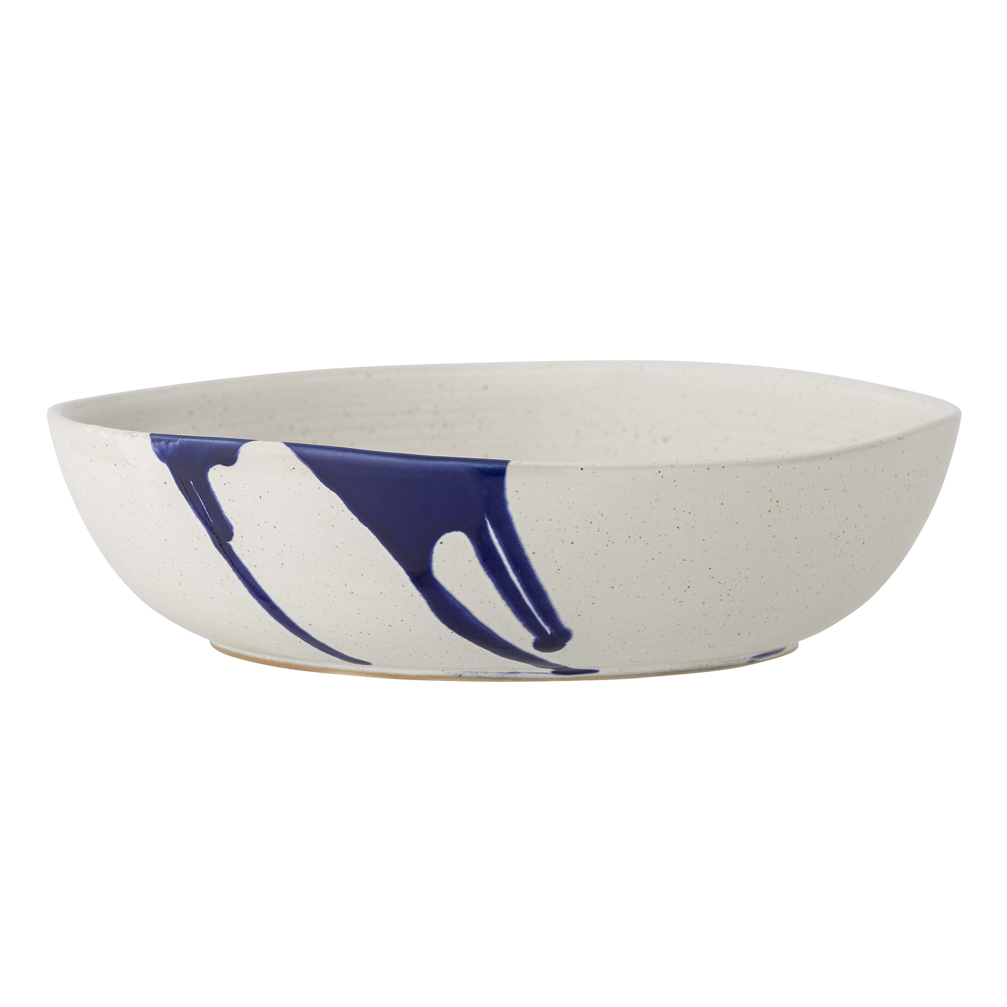 Okayama Bowl, Blue, Stoneware - Image 3