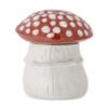 Sophine Jar w/Lid, Red, Stoneware