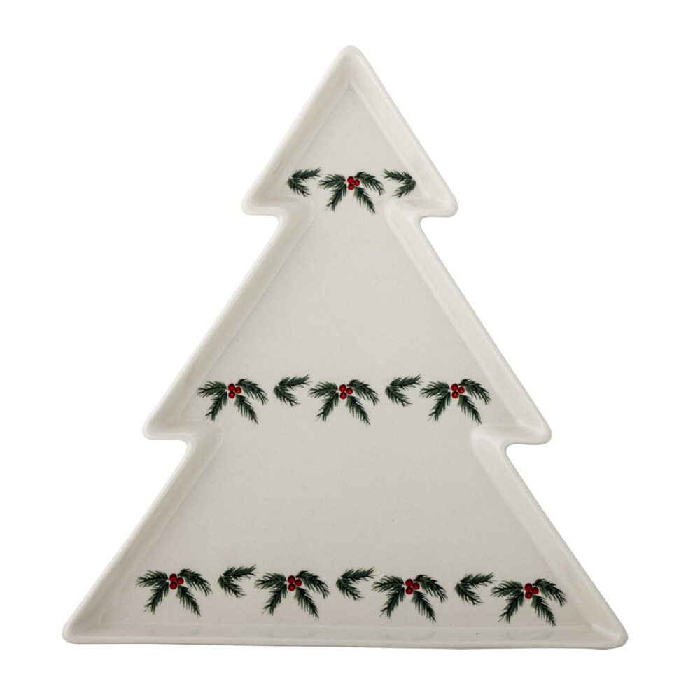 Berry Serving Plate, White, Stoneware - Image 3