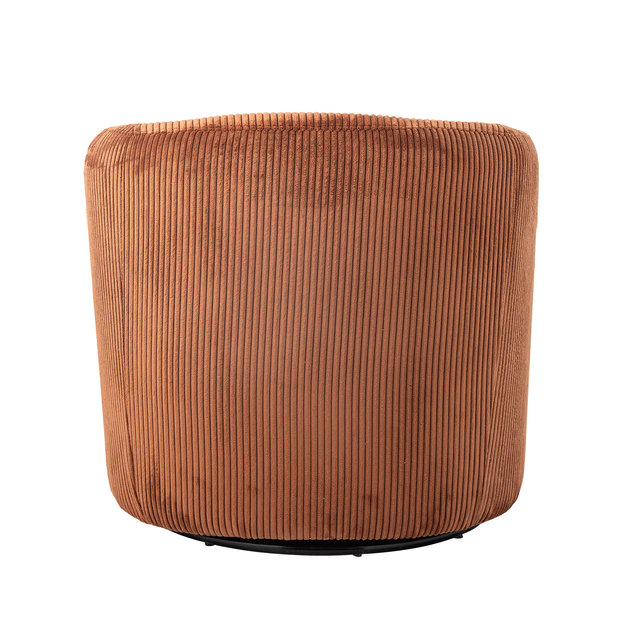 Pradi Lounge Chair, Orange, Polyester - Image 3