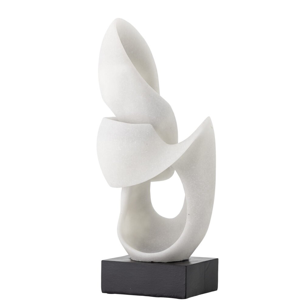 Alistair Deco, White, Polyresin