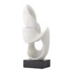 Alistair Deco, White, Polyresin