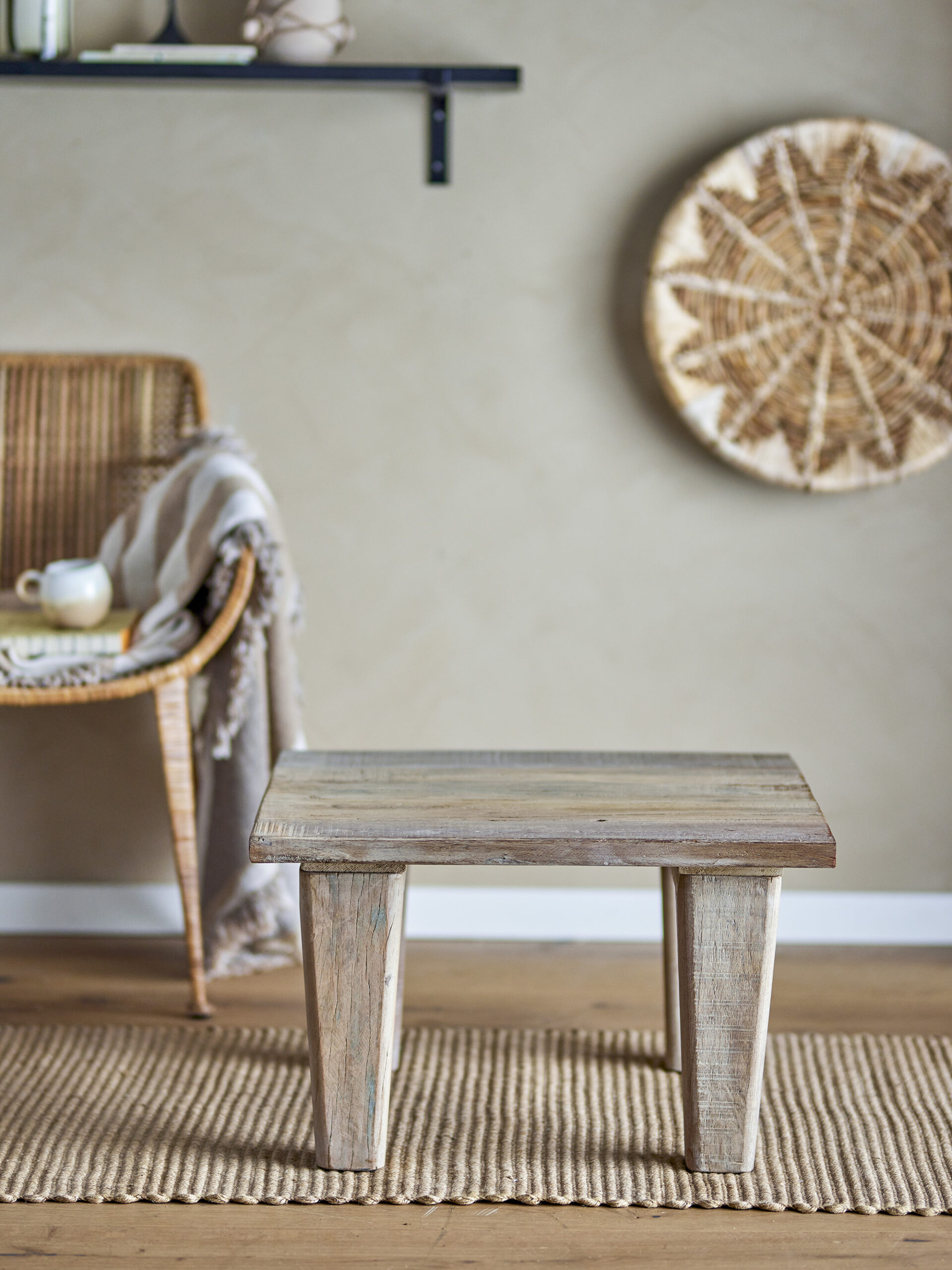 Riber Coffee Table, Nature, Reclaimed Wood - Image 4