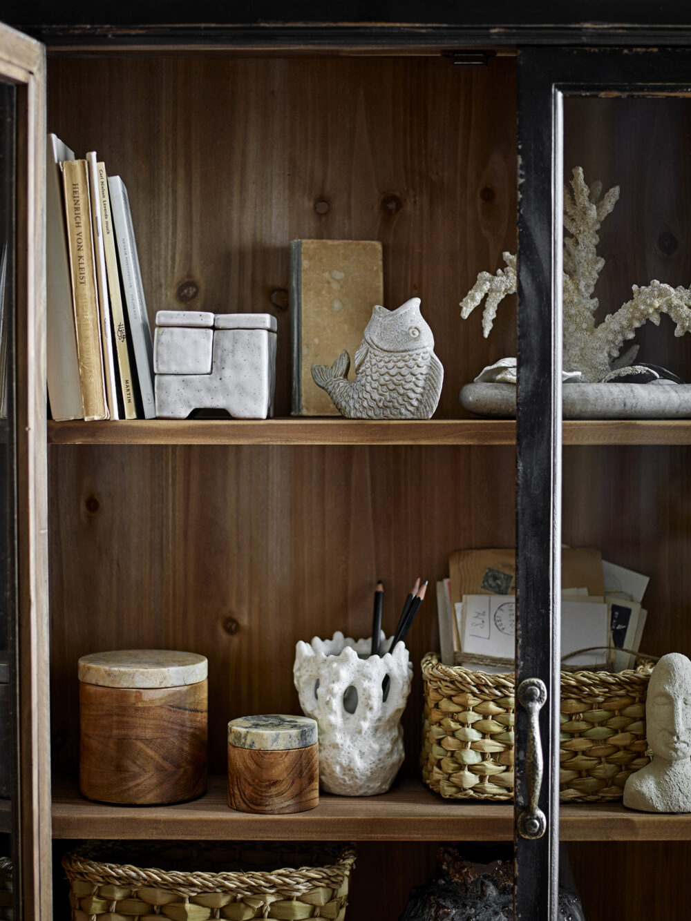 Lisanne Jar w/Lid, Nature, FSC®100%, Acacia - Image 4