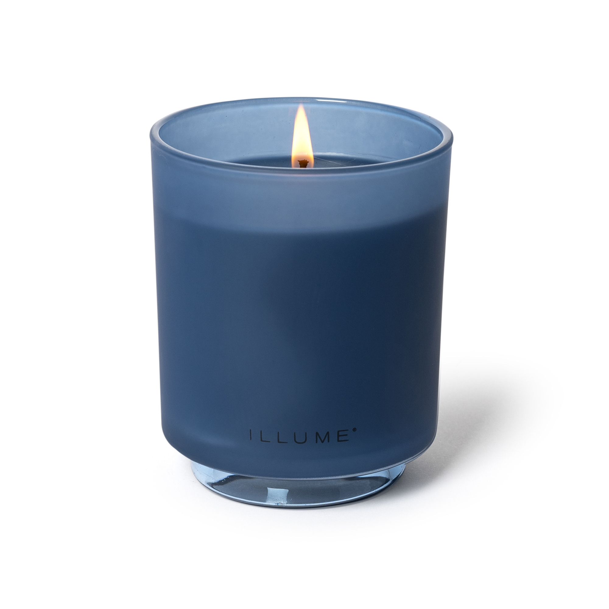 Citrus Crush Box Glass Candle, Blue, - Image 4