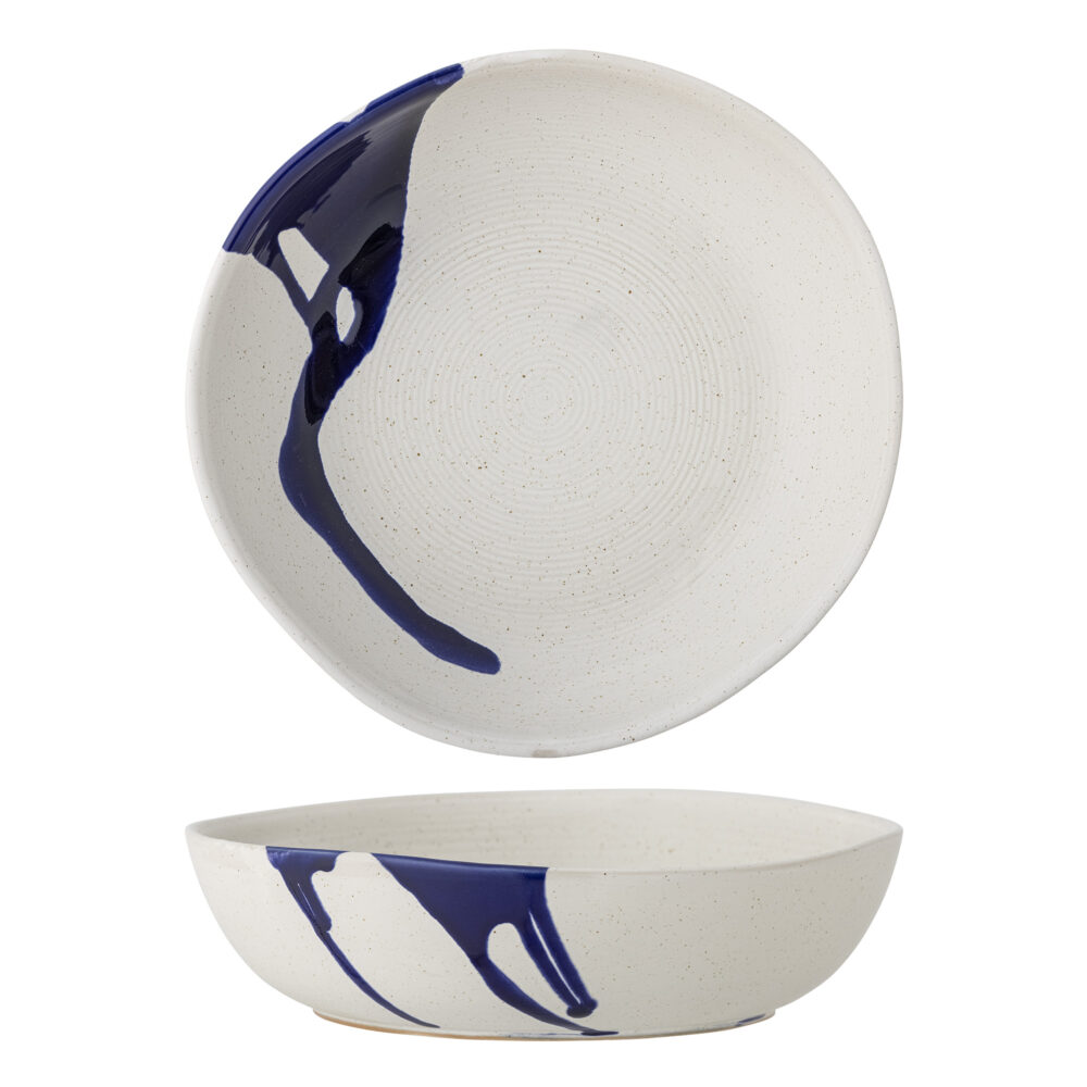 Okayama Bowl, Blue, Stoneware