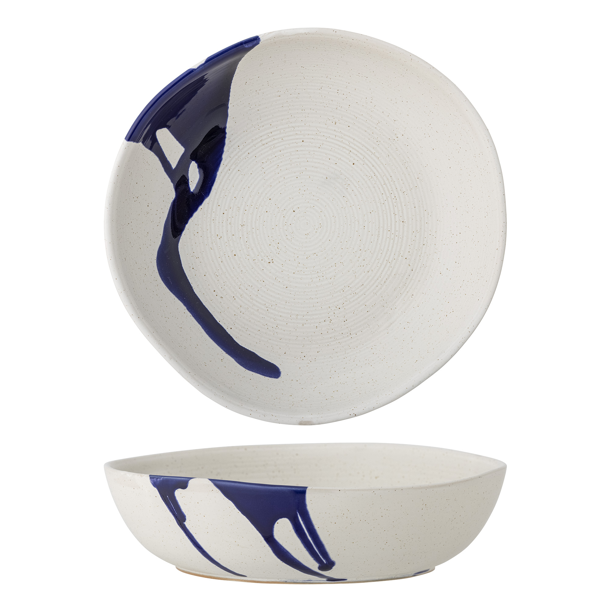 Okayama Bowl, Blue, Stoneware