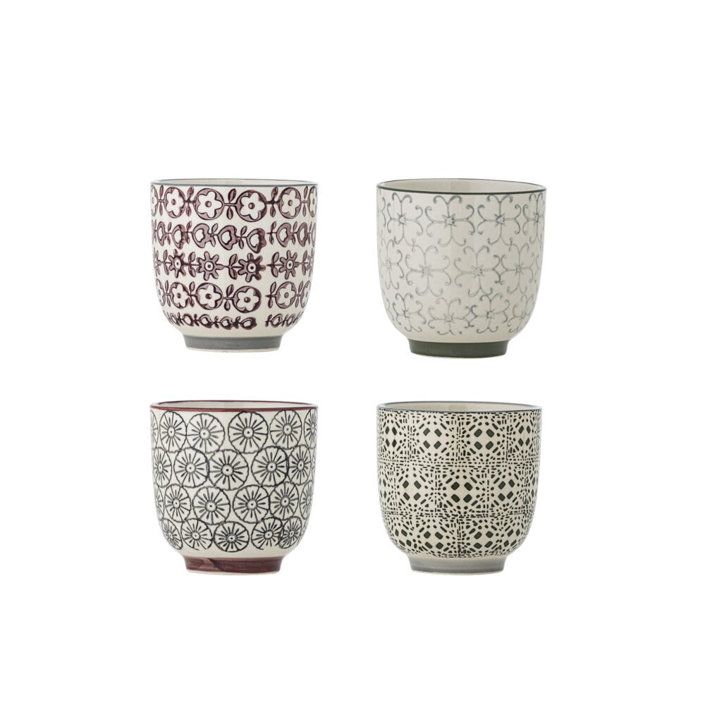 Karine Cup, Green, Stoneware
