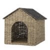Fredie Basket w/Lid, Nature, Seagrass
