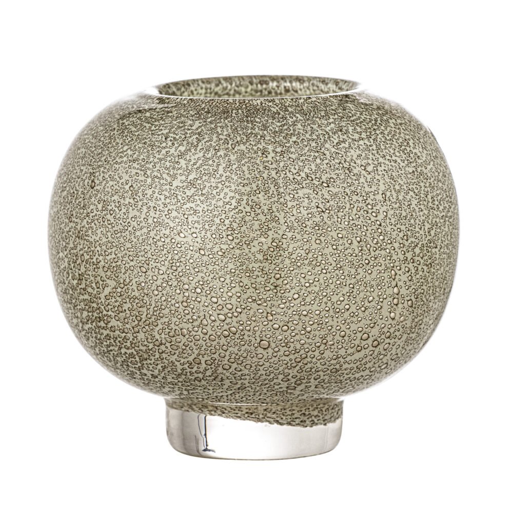 Saia Vase, Gold, Glass
