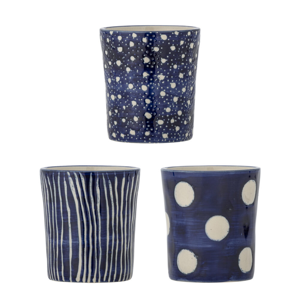 Minoa Cup, Blue, Stoneware