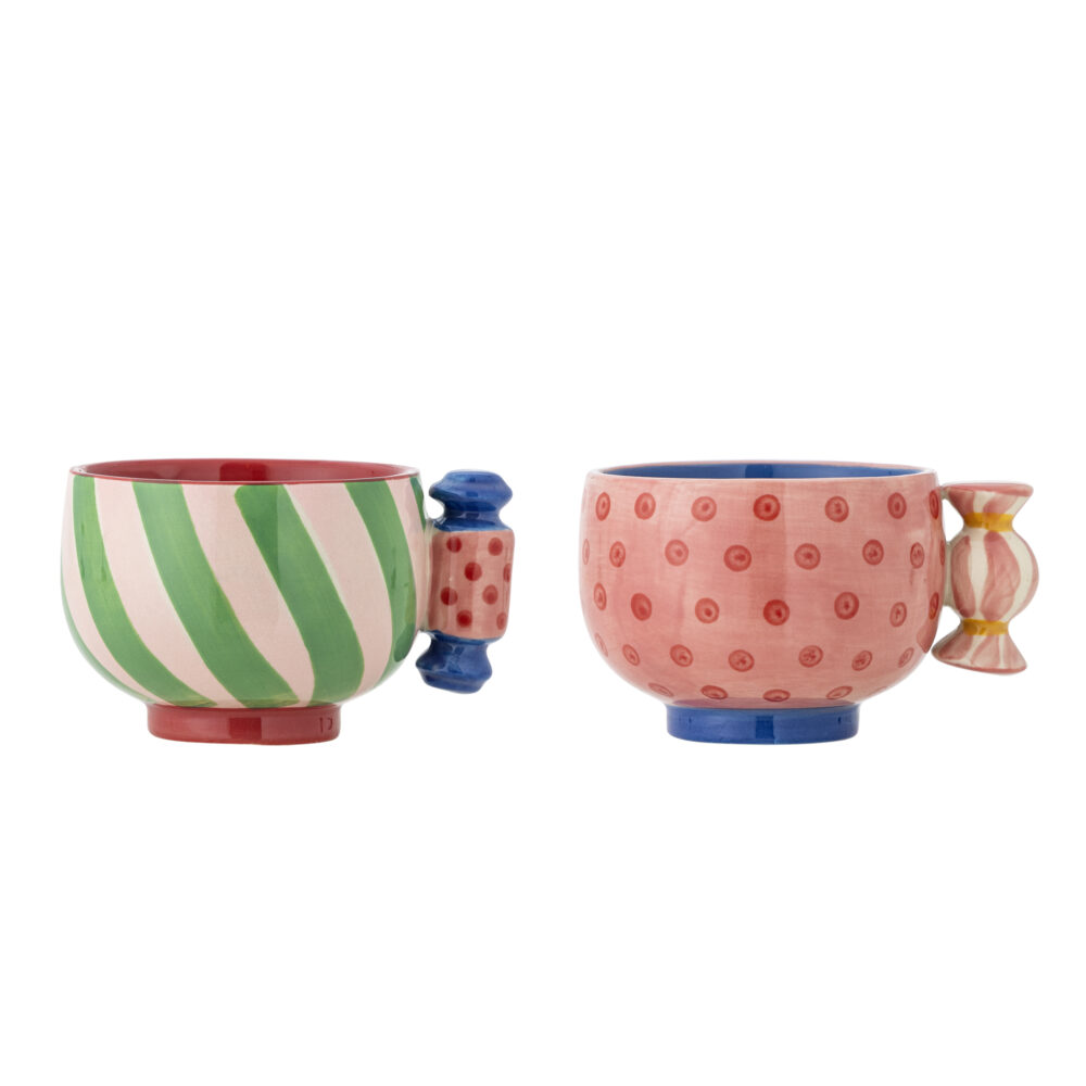 Caramella Cup, Rose, Stoneware