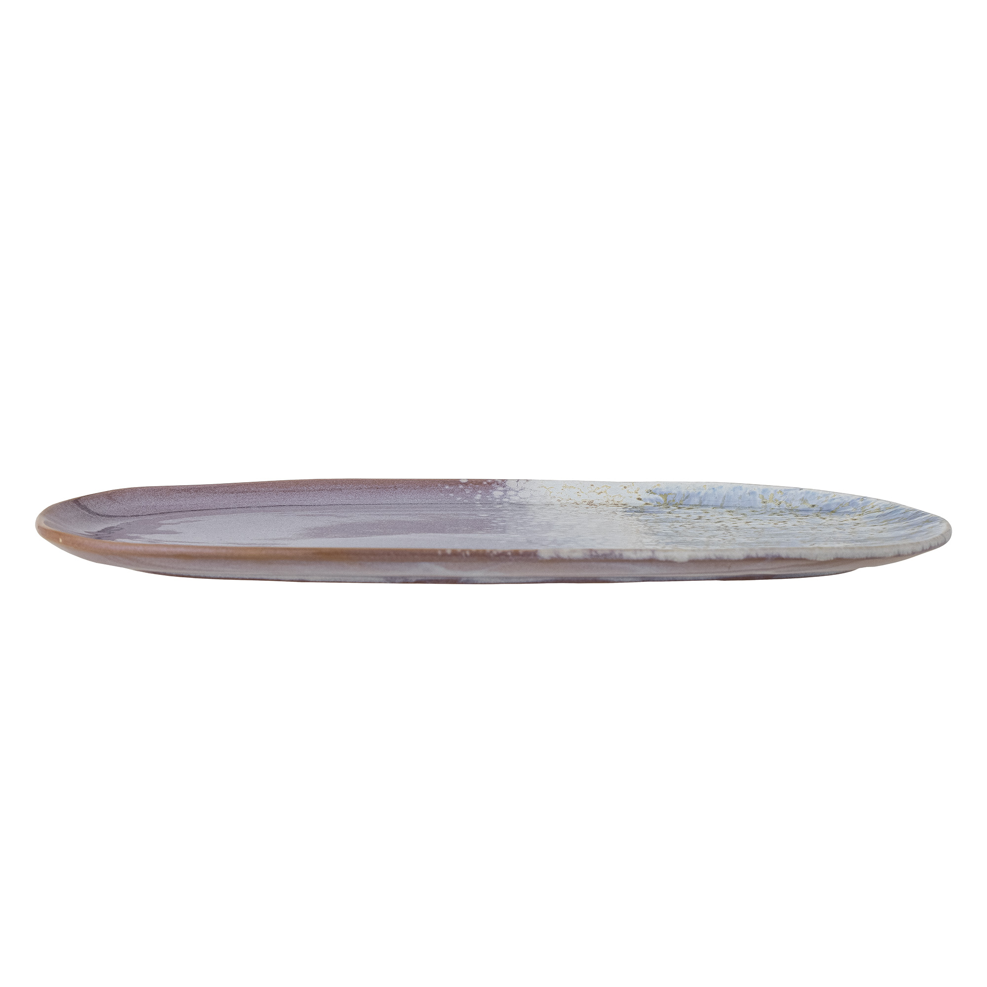 Cloe Serving Plate, Blue, Stoneware - Image 3