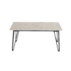 Mundo Coffee Table, Grey, Fiber cement