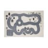 Dennis Rug, Grey, Cotton