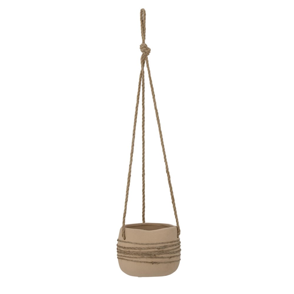 Cari Flowerpot, Hanging, Nature, Ceramic
