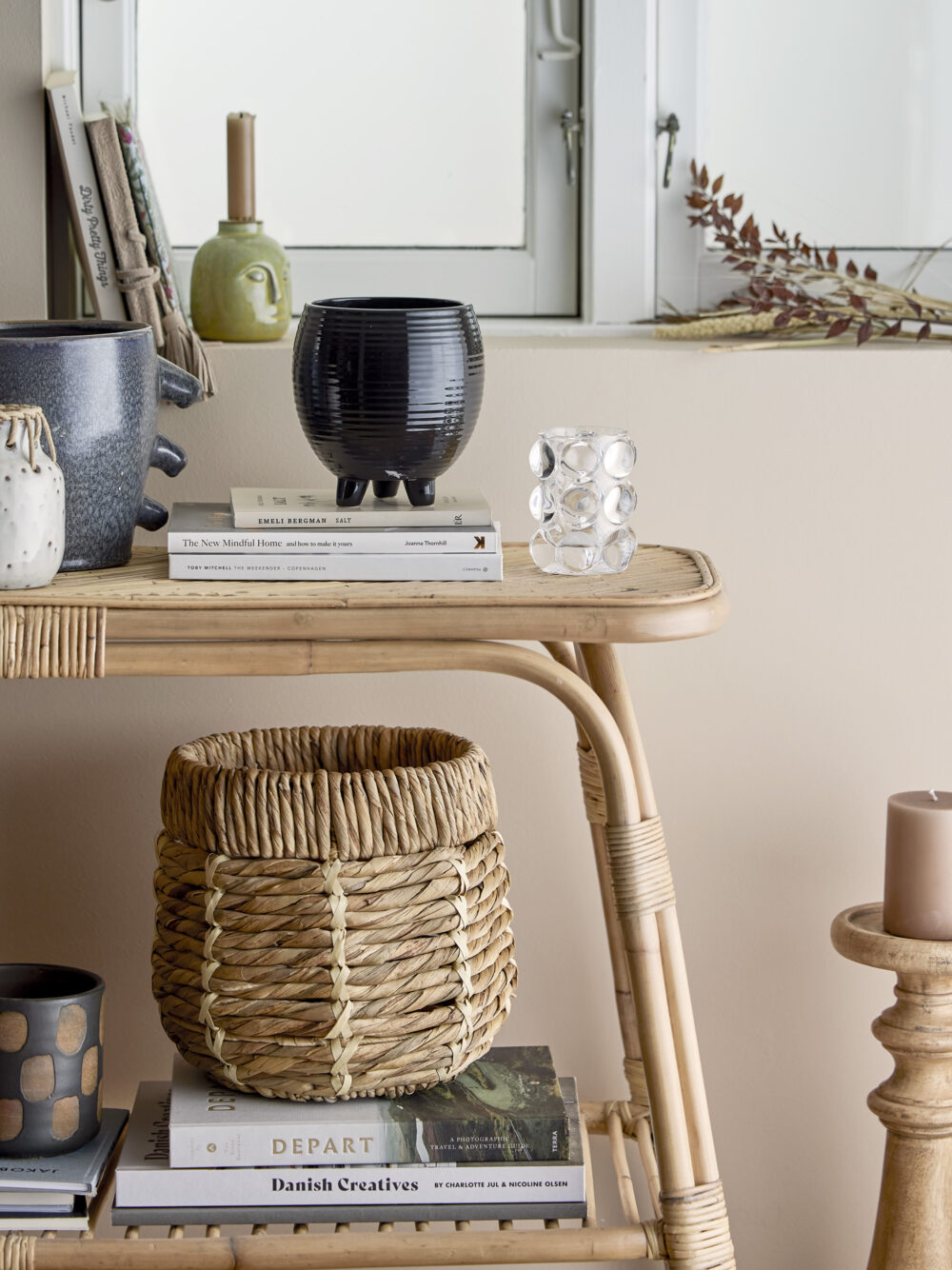 Thenna Console Table, Nature, Rattan - Image 6
