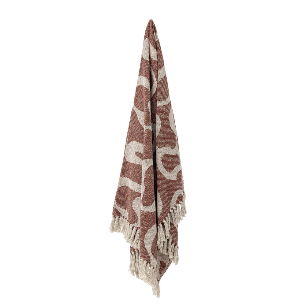 Salobre Throw, Brown, Recycled Cotton - Image 3