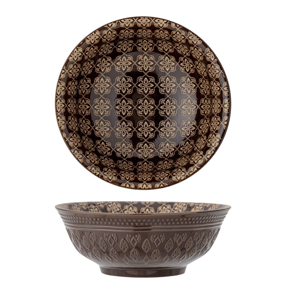 Marsala Bowl, Brown, Stoneware