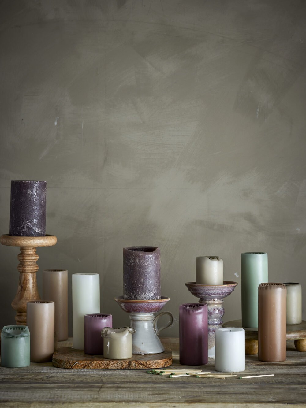 Anja Candle, Nature, Paraffin - Image 2