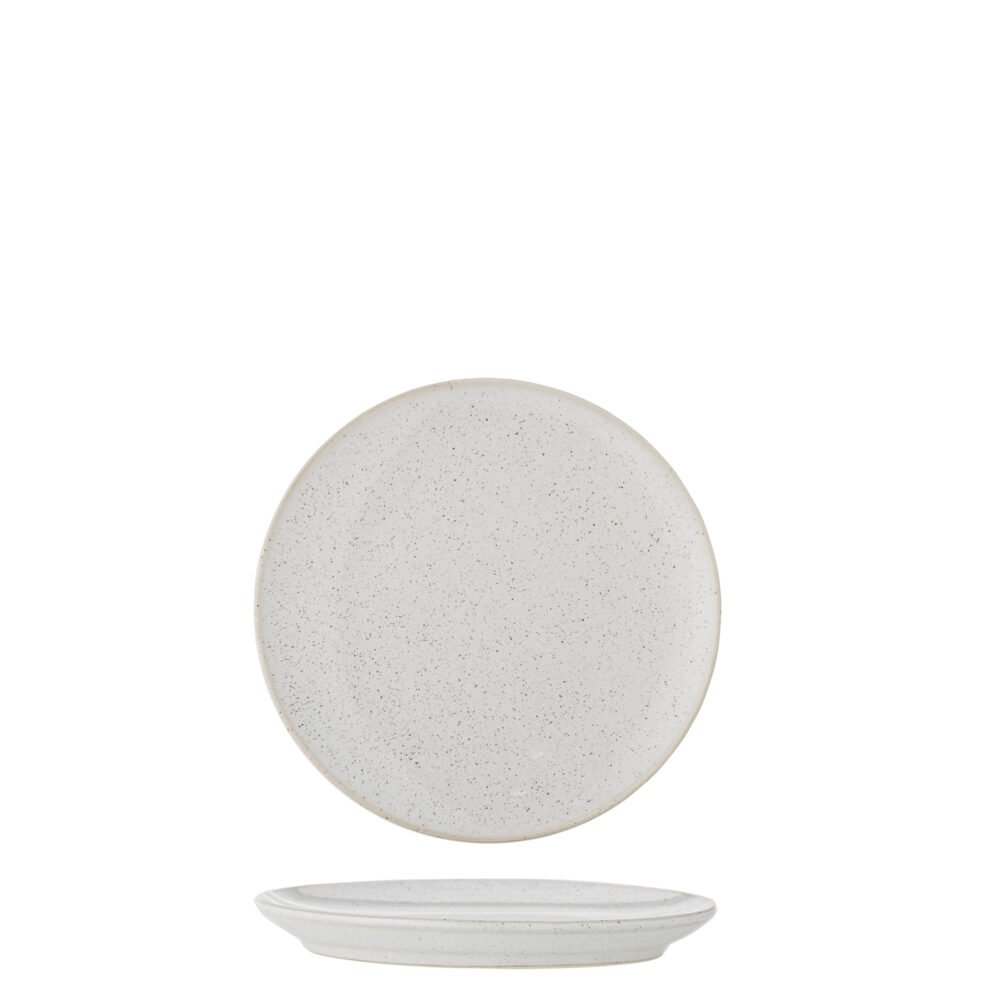 Addison Plate, White, Stoneware