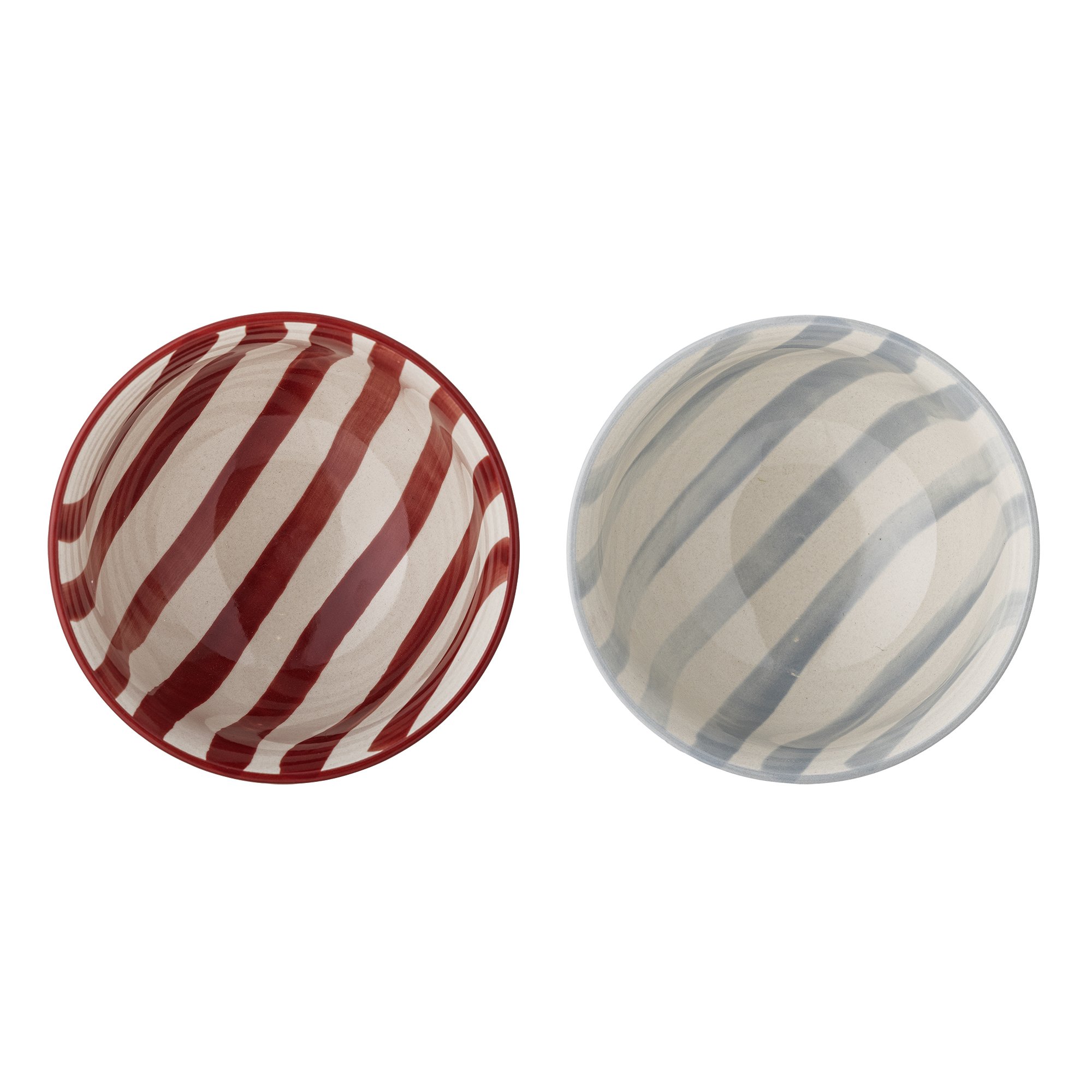 Darby Bowl, Red, Stoneware - Image 3