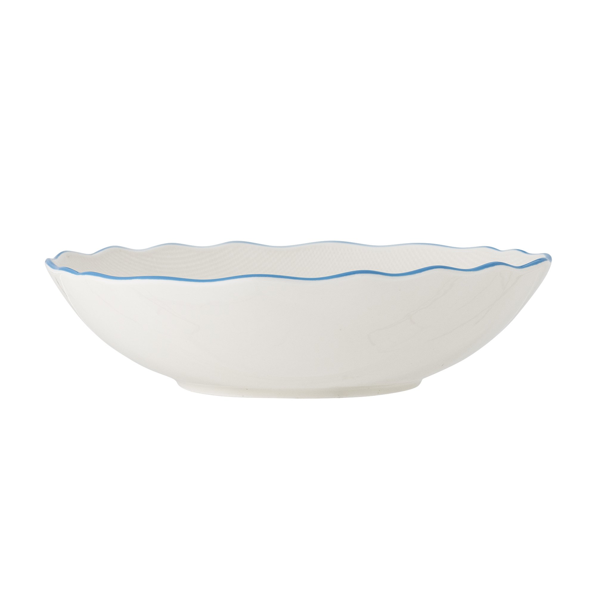 Dorothy Bowl, Blue, Stoneware - Image 4