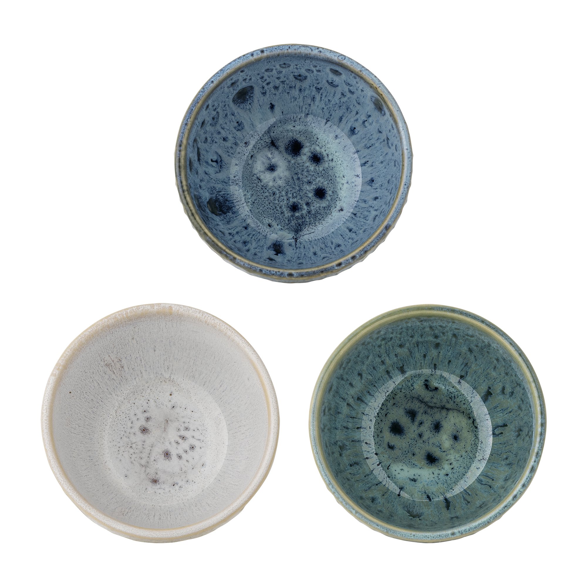 Harriet Bowl, Blue, Stoneware - Image 2