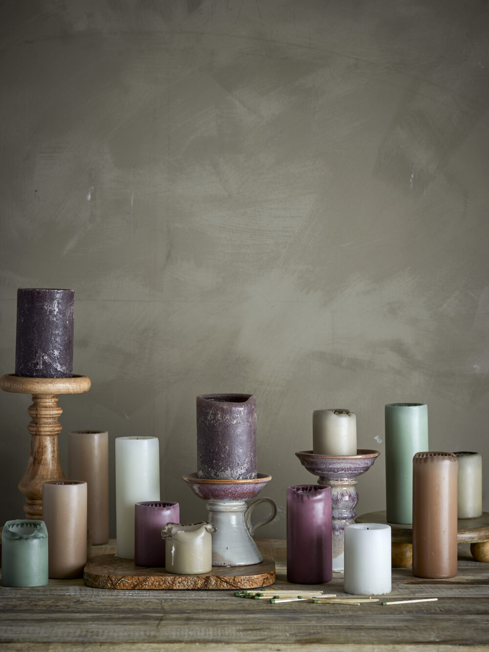 Anja Candle, Nature, Paraffin - Image 2