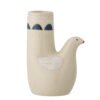 Trudy Candle Holder, White, Stoneware