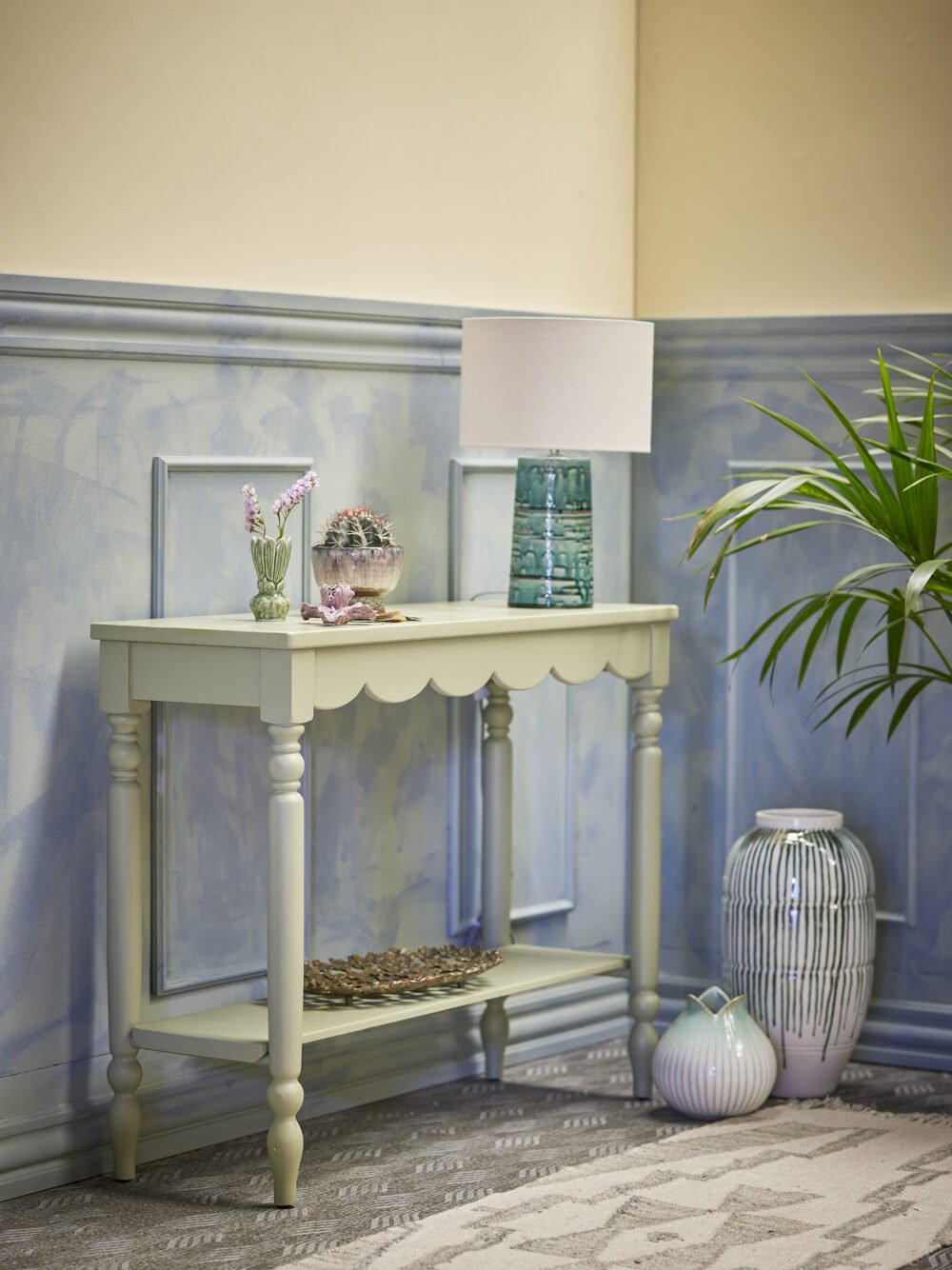 Salla Console Table, Green, Pine - Image 5