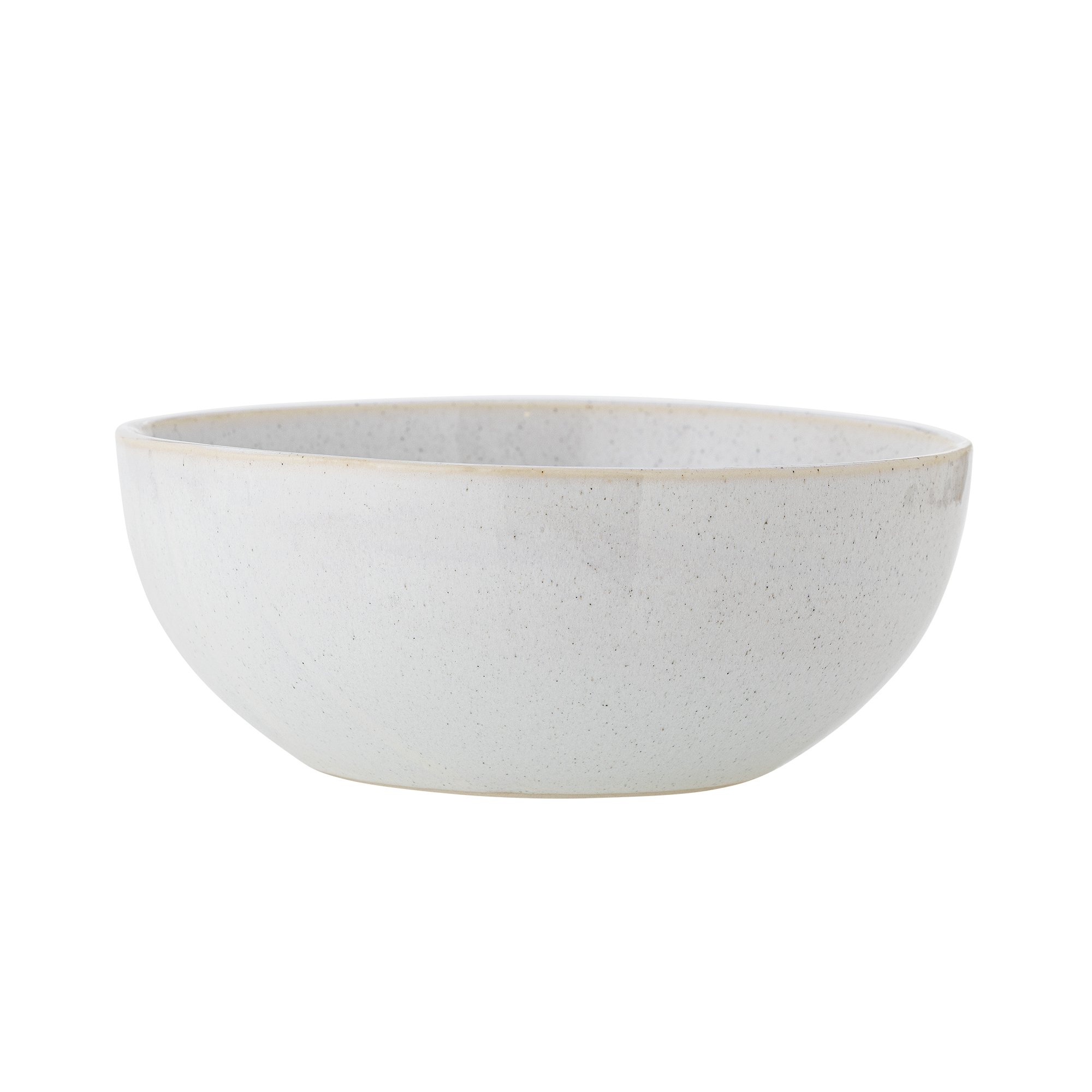 Addison Bowl, White, Stoneware - Image 2