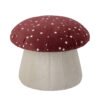 Lue Pouf, Red, Polyester
