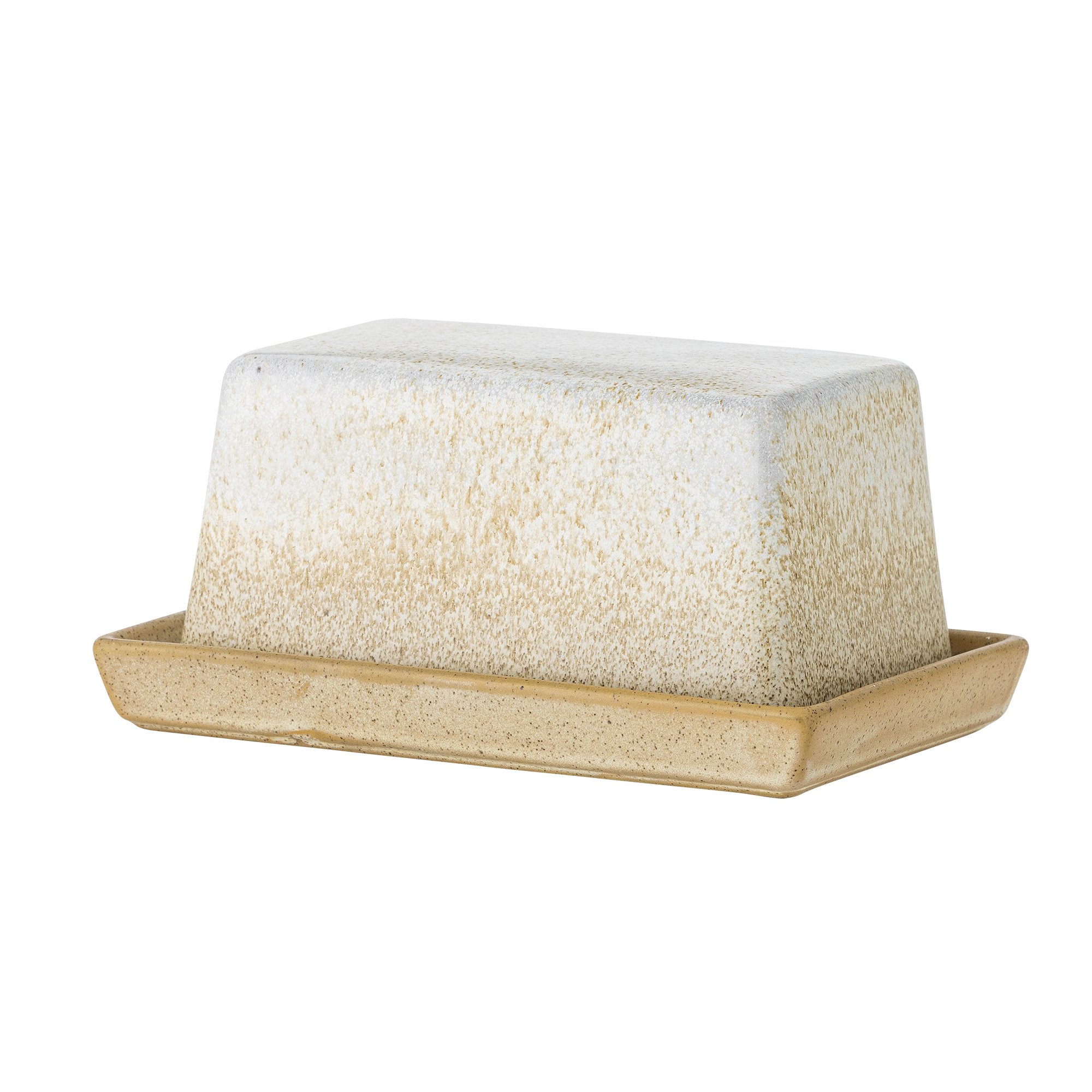 Paula Butter Box, Nature, Stoneware - Image 2