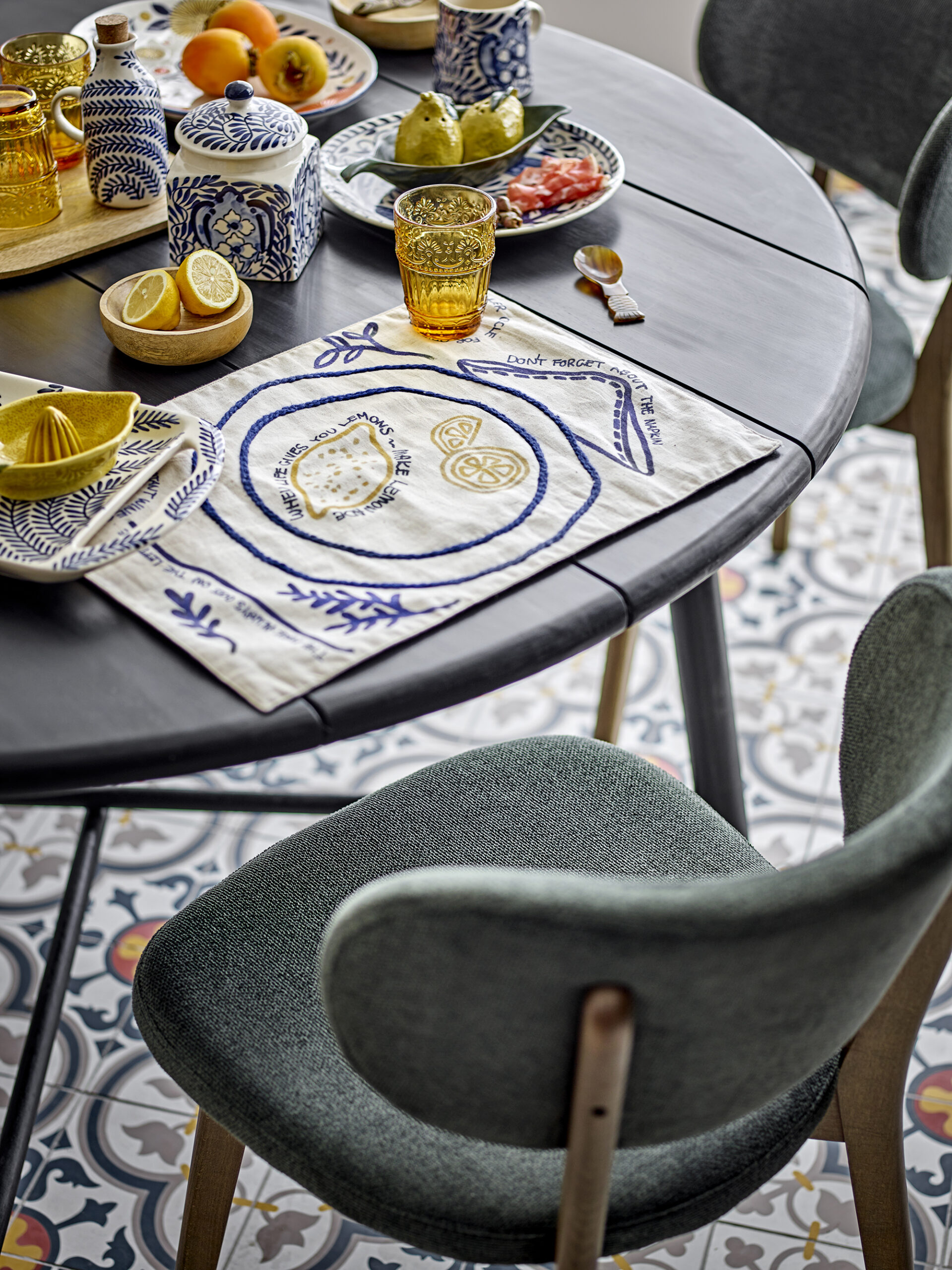Cally Dining Chair, Green, FSC®MIX, Beech wood - Image 5