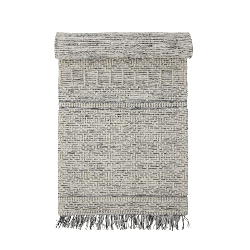 Maisy Rug, Grey, Polyester