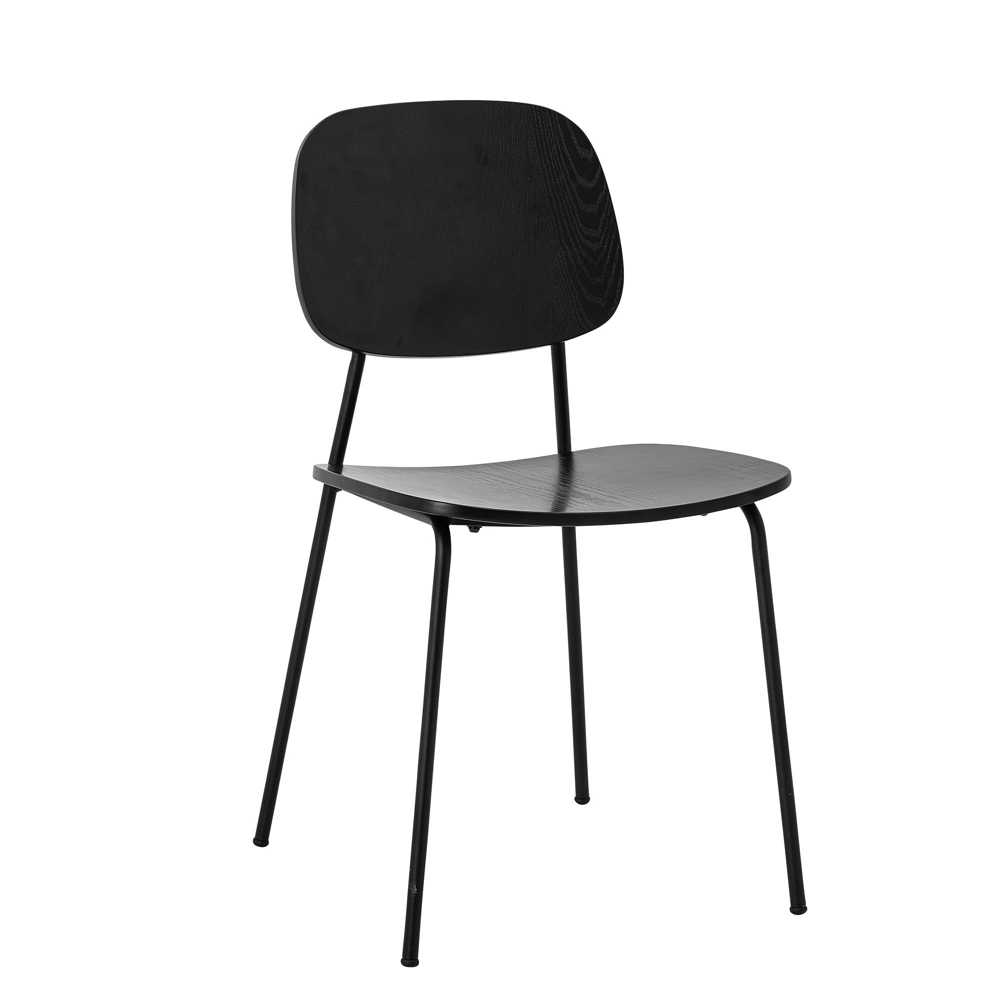 Monza Dining Chair, Black, Plywood - Image 3