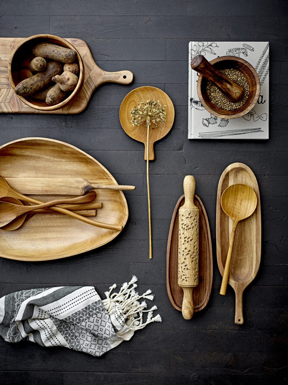Inti Spoon, Nature, Teak - Image 3