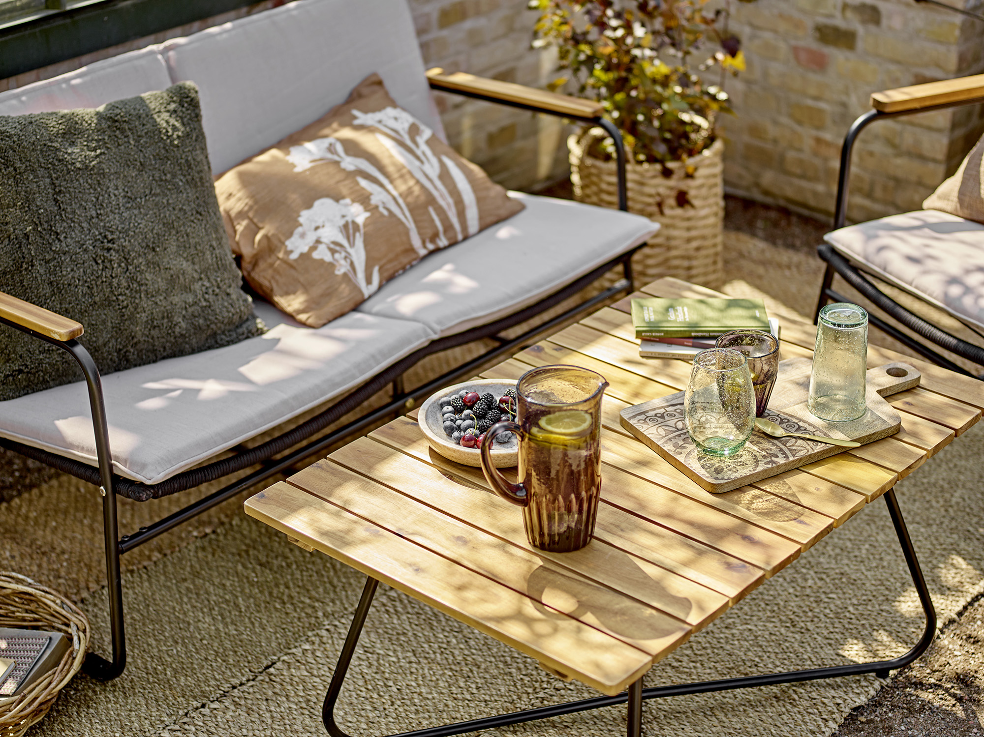 Hampton Coffee Table, Brown, Acacia - Image 6