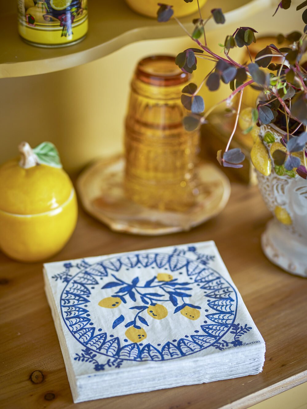 Maxima Napkin, Blue, FSC® Mix, Paper - Image 3